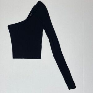 Forever 21 One Shoulder Knitted Top